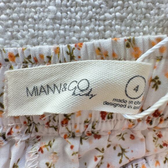 NWT Miann & Co Organic Floral Shorts 4 - Picture 4 of 6